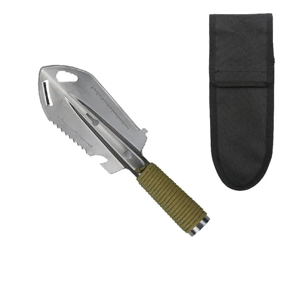 Portable Camping Hiking Traveling Picnic Shovel - Multifunctional Ordnance Shovel Survival Outdoor Equipment Garden Tool Shovel