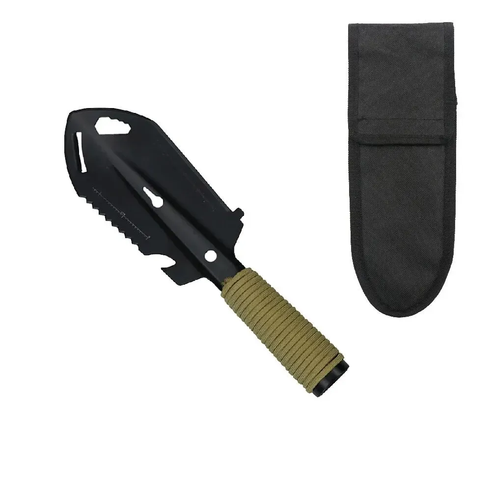 Portable Camping Hiking Traveling Picnic Shovel - Multifunctional Ordnance Shovel Survival Outdoor Equipment Garden Tool Shovel