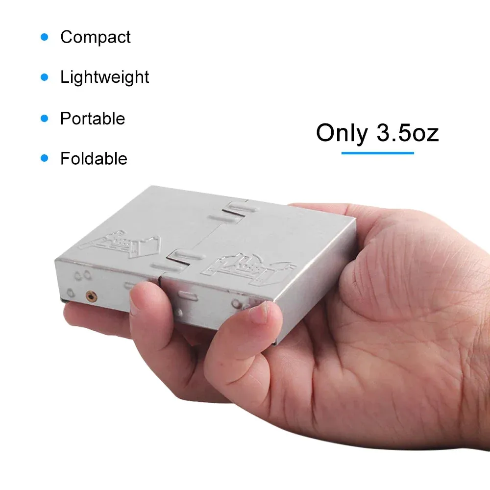 Portable Folding Alcohol Stove Burner