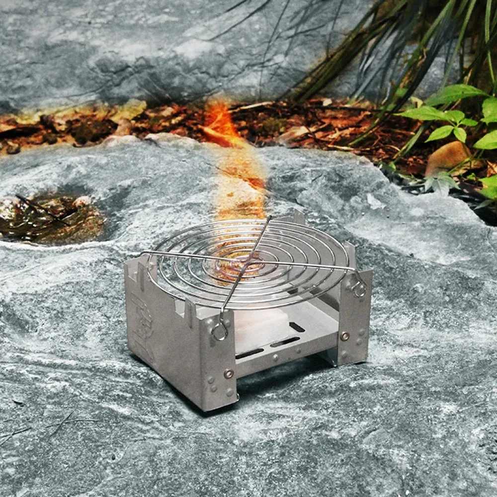 Portable Folding Alcohol Stove Burner