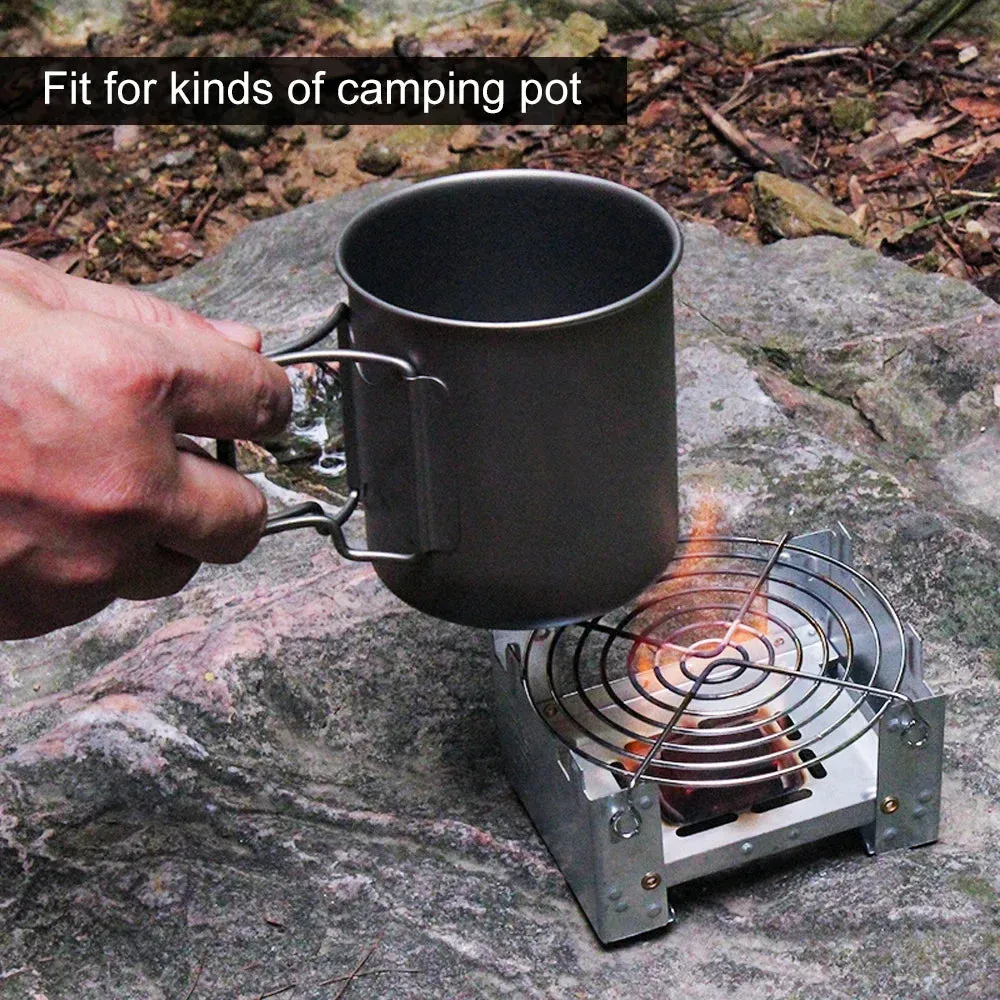 Portable Folding Alcohol Stove Burner