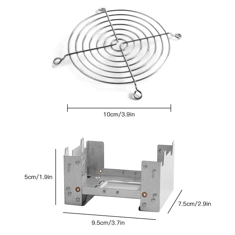 Portable Folding Alcohol Stove Burner