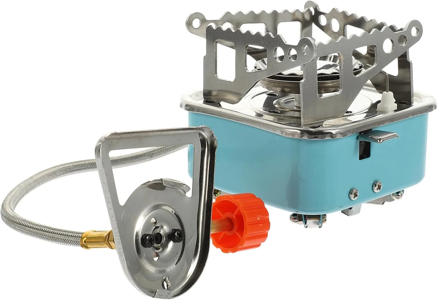 Portable Folding Gas Stove for Outdoor Camping Lightweight Gas Burner with Simple Design for Hiking and Travel Activities