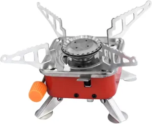 Portable Folding Stove for Camping Gas Burner Backpacking Stove Outdoor Cooking