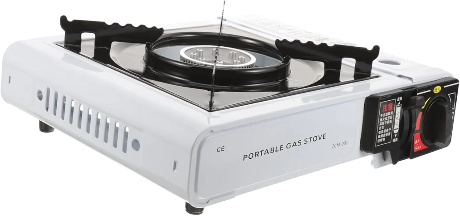 Portable Gas Stove Compact Barbecue Burner for Outdoor Cooking Lightweight Design for Camping BBQ and Picnics Multi-Functional Cooking Accessory