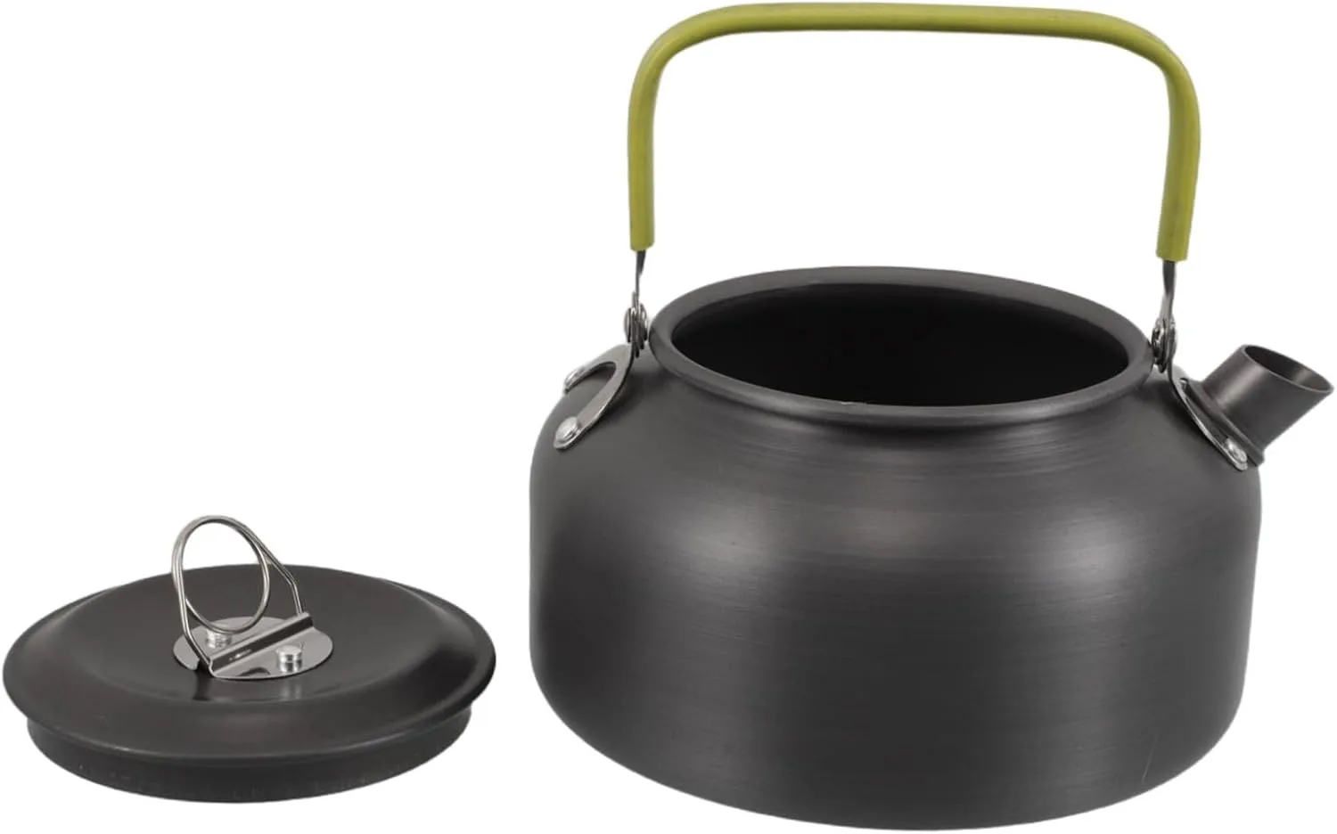 Portable Outdoor Tea Kettle Lightweight Aluminum Alloy Coffee Pot for Camping Travel Picnics Leakproof Design Versatile Boiling Water