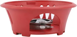 Portable Spirit Burner Stove, Sturdy Durable Liquid Camping Stove with Stand, Mini Camping Stove Burner for Outdoor