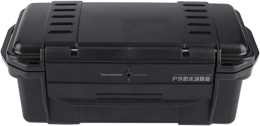 Pressure Proof Waterproof SED Box, Survival Storage Case, Outdoor Shockproof Case for Hiking, Camping, or Engaging (C)