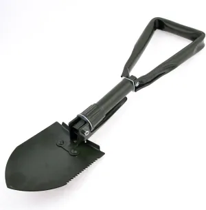 Qtqgoitem Style Camping Multi Use Dark Green Folding Shovel (Model: 2da 20f 41a 390 c39)