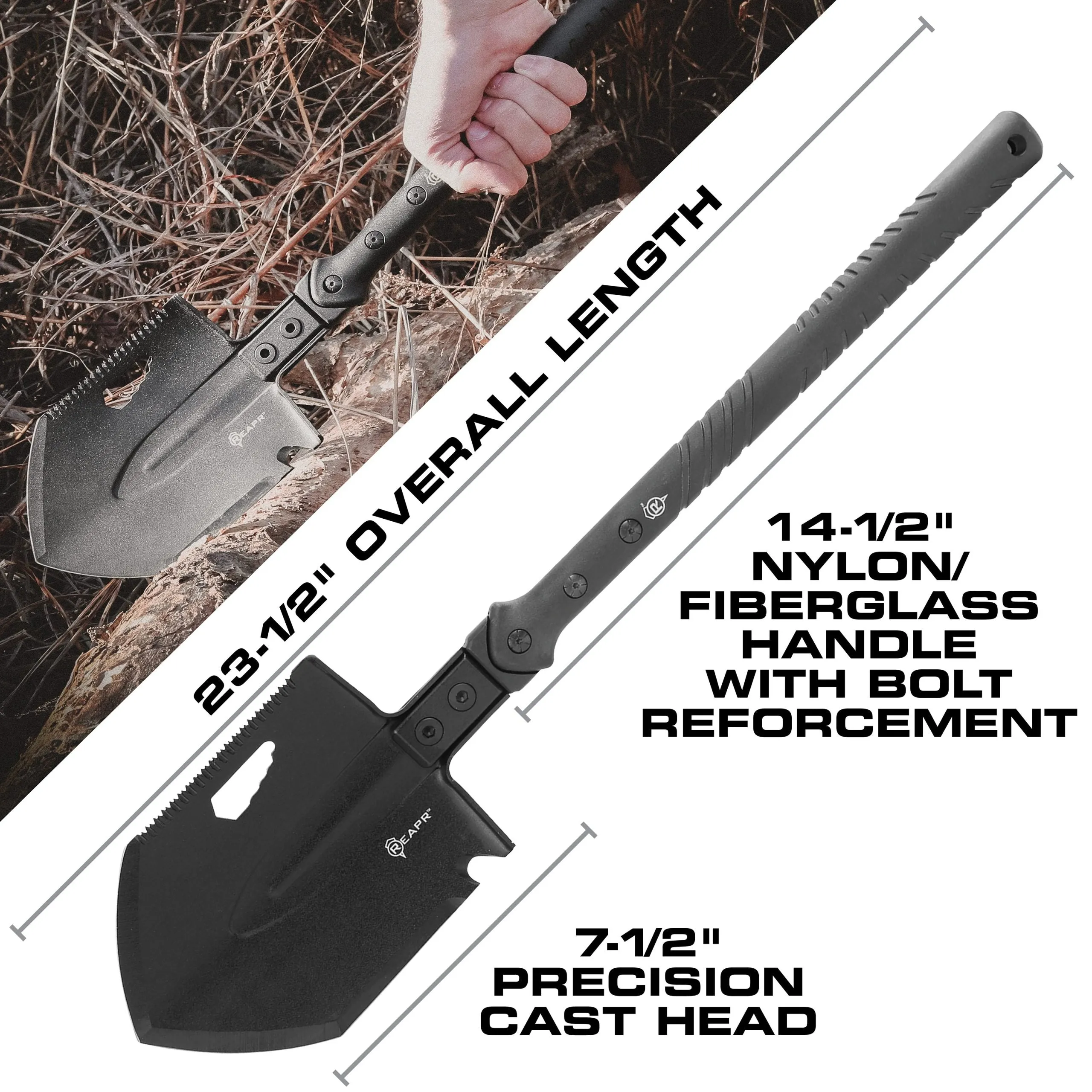 REAPR 11021 Tactical Survival Shovel
