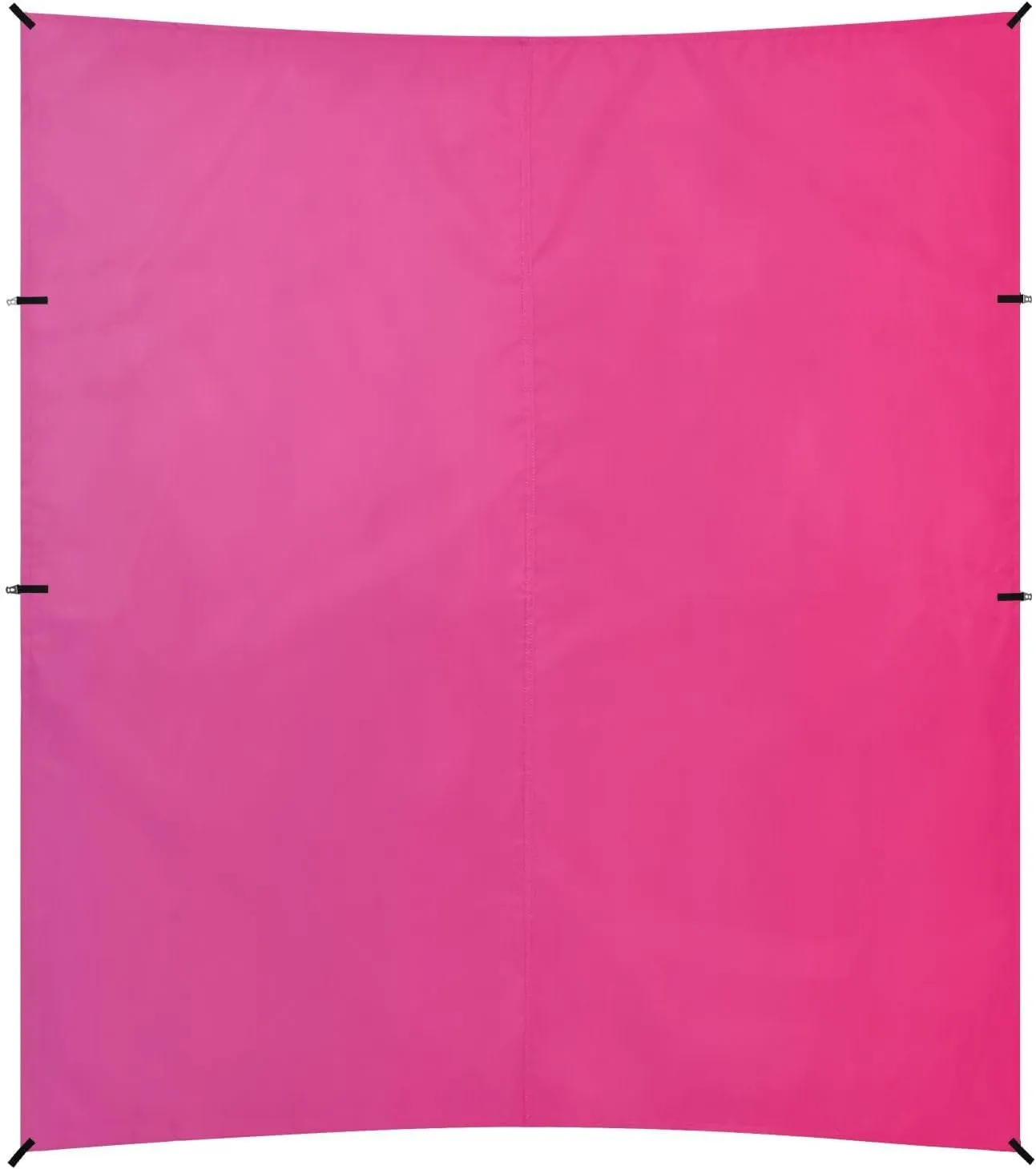 Red Gradient Beach Cabana UPF50  Protection Easy Setup Large Portable Sun Shelter with Sturdy Poles, Sandbags and Shovel for Backyard and Camping
