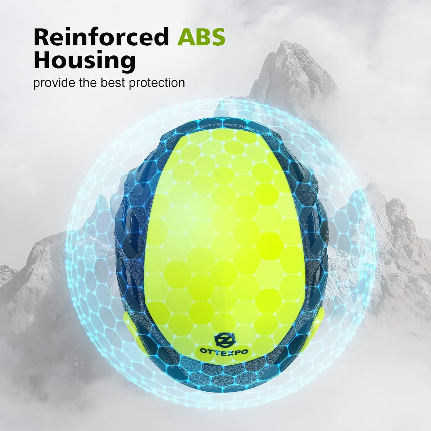 Rock Climbing Helmet for Adult, Lightweight Adjustable Helmet for Rock Tree Climbing Work at Height