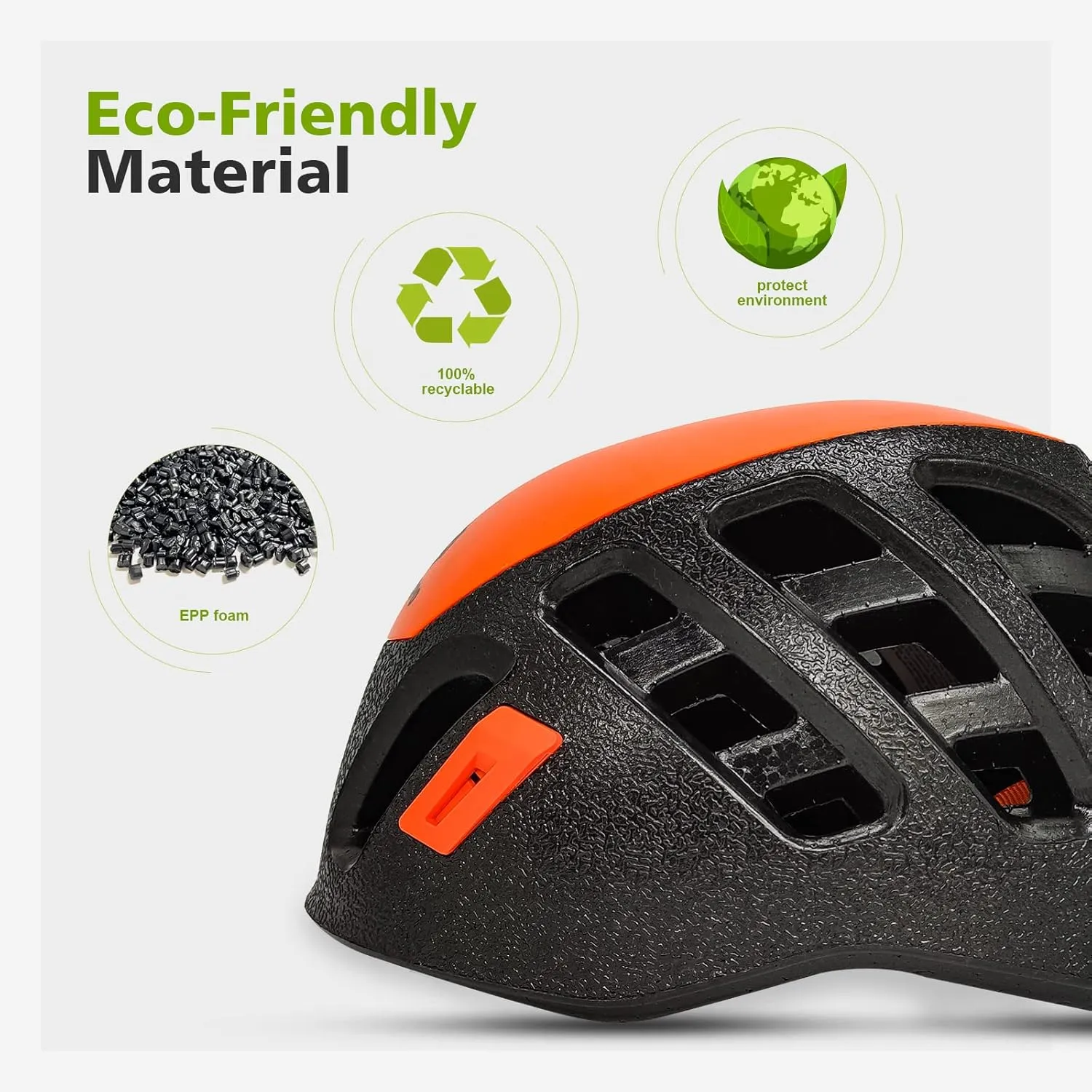 Rock Climbing Helmet for Adult, Lightweight Adjustable Helmet for Rock Tree Climbing Work at Height