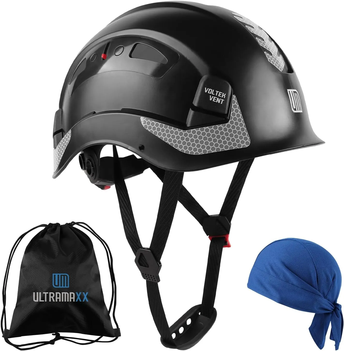 Safety Helmet Hard Hat, ANSI Z89.1 Approved Lightweight Vented Work Helmet, 6-Point Adjustable Ratchet Suspension Hardhat Ideal for Industrial and Construction