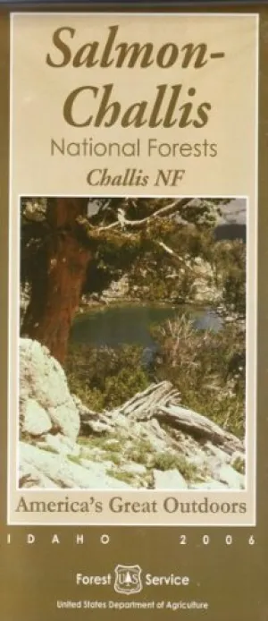 Salmon Challis National Forest Map (Challis NF) - Waterproof Paperback