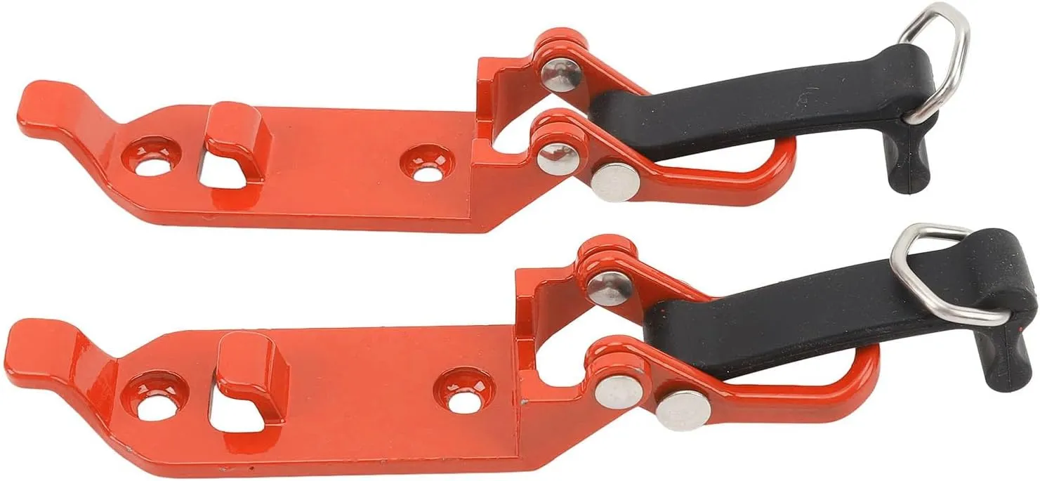 Shovel Holder Wall Mount, Shovel Holder Roof Rack Accessories Rubber Clamp Mounting Kit Heavy Duty Metal for Car Truck Garage (Orange)