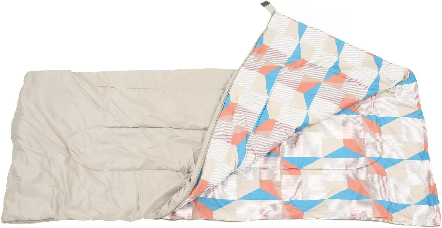 Sleeping Bag with Storage Bag, 190T Polyester Pongee and Hollow Cotton, Soft and Breathable, Easy to Collect and Use, for Outdoor Camping, Picnic, Office