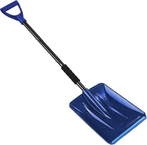 Snow Shovel, Lightweight Sports Multifunctional Detachable Shovel, Snow Shovel for Driveway, Snow Scoop Shovel with Ergonomic D-Shaped Handle, Suitable for Snow Removal and Travel (Blue)