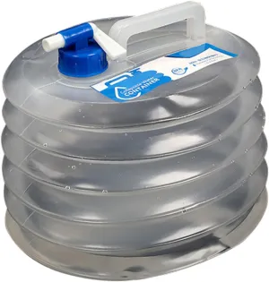 Sosoport Emergency Storage Bag Collapsible Water Carrier Portable Folding Bucket for Camping Hiking Outdoor Activities