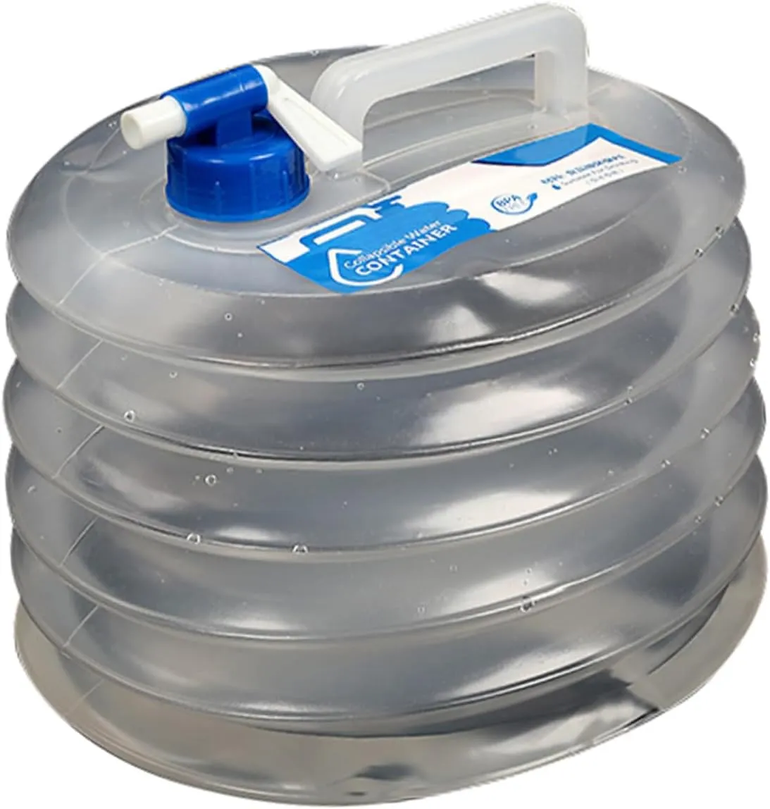 Sosoport Emergency Storage Bag Collapsible Water Carrier Portable Folding Bucket for Camping Hiking Outdoor Activities