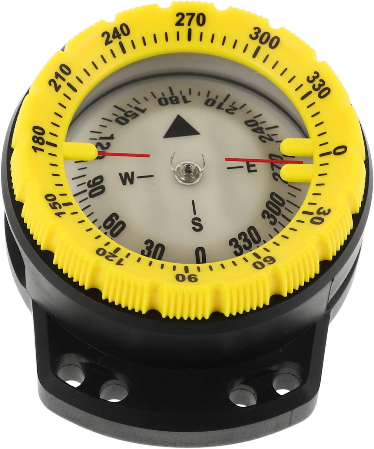 Sosoport Waterproof Diving Compass Watch Survival Navigational Tool with Luminous for Scuba Diving Hiking Outdoor Activities