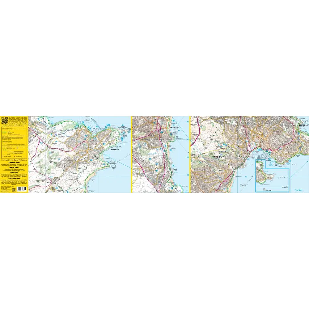 South West Coast Path Zigzag map - 16 - Torcross to Babbacombe