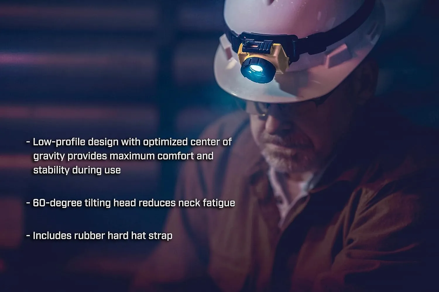 Streamlight 61601 Double Clutch USB 125-Lumen Multi-Fuel LED Headlamp with Elastic Head Strap, Rubber Hard Hat Strap, and USB Cable, Black