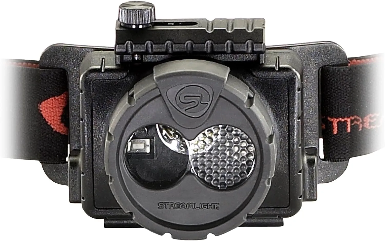 Streamlight 61601 Double Clutch USB 125-Lumen Multi-Fuel LED Headlamp with Elastic Head Strap, Rubber Hard Hat Strap, and USB Cable, Black