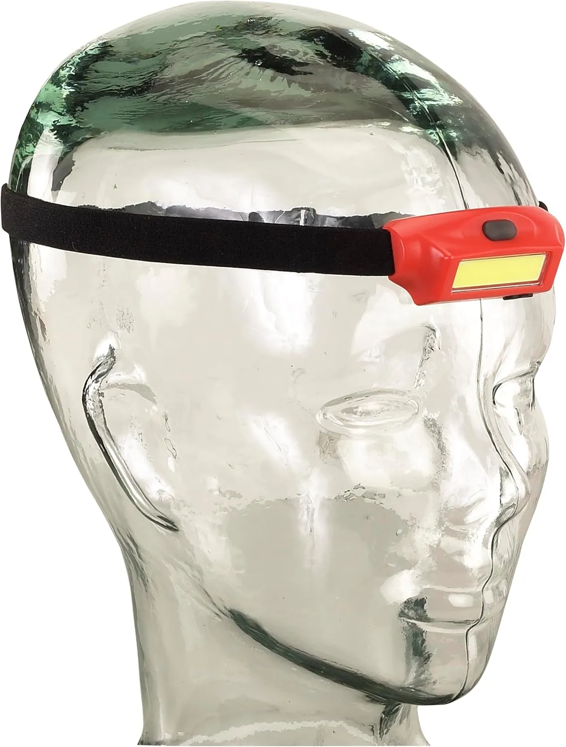 Streamlight 61705 Bandit 180-Lumen Rechargeable Headlamp with White and Red LEDs and USB Cord, Hat Clip & Elastic Headstrap, Red