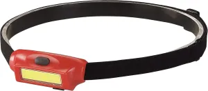 Streamlight 61705 Bandit 180-Lumen Rechargeable Headlamp with White and Red LEDs and USB Cord, Hat Clip & Elastic Headstrap, Red