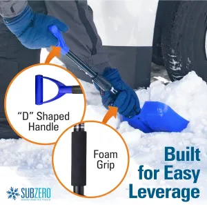 SubZero 17297 Auto Emergency Shovel with Bonus Ice Ripper (Pack of 2)