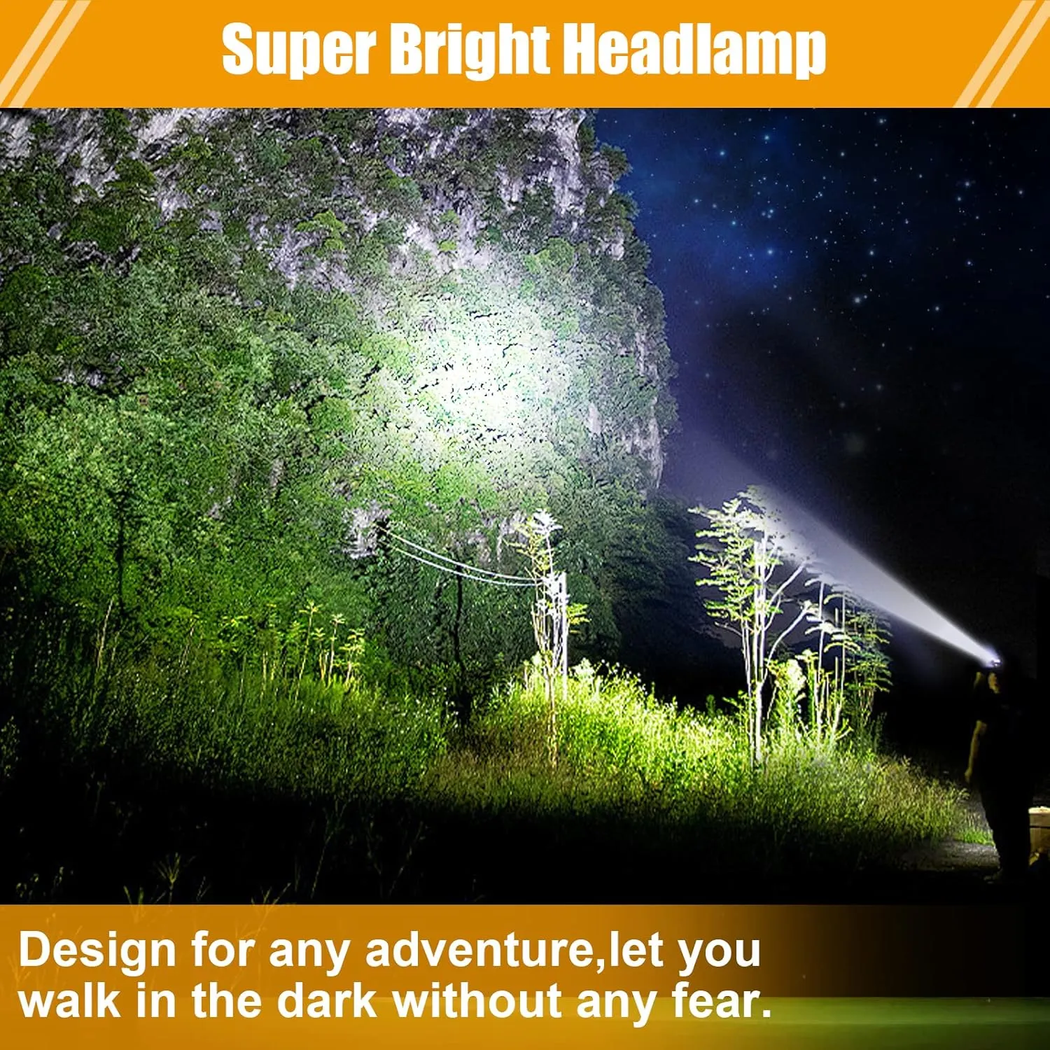 Super Bright LED Mining Headlamp – Rechargeable Waterproof Cap Lamp for Hard Hat, Explosion-Proof Underground Miner Light for Tunnel, Coal Mine, Construction Work, Outdoor Night Use