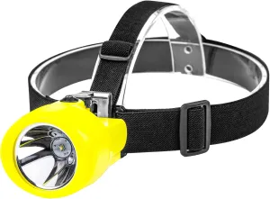 Superbright LED Mining Headlamp, Underground Coon Hunting Lights, Waterproof LED Miner Light KL3.0LM Rechargeable Headlamp for Hiking Fishing Hunting (Yellow)