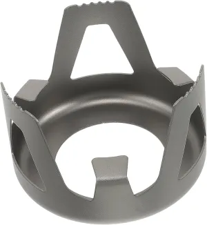SUPVOX Grill Burner Support Bracket Portable Aluminium Alloy Stove Stand Base for Alcohol Stove Camping