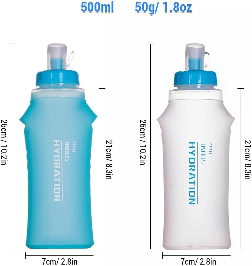 Survival Water Filter Reliable for Camping Hiking Survival Water Purification System for Survival Foldable Lightweight