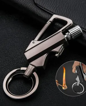 TACTEC Fire Torch Camping Lighter Flint Match