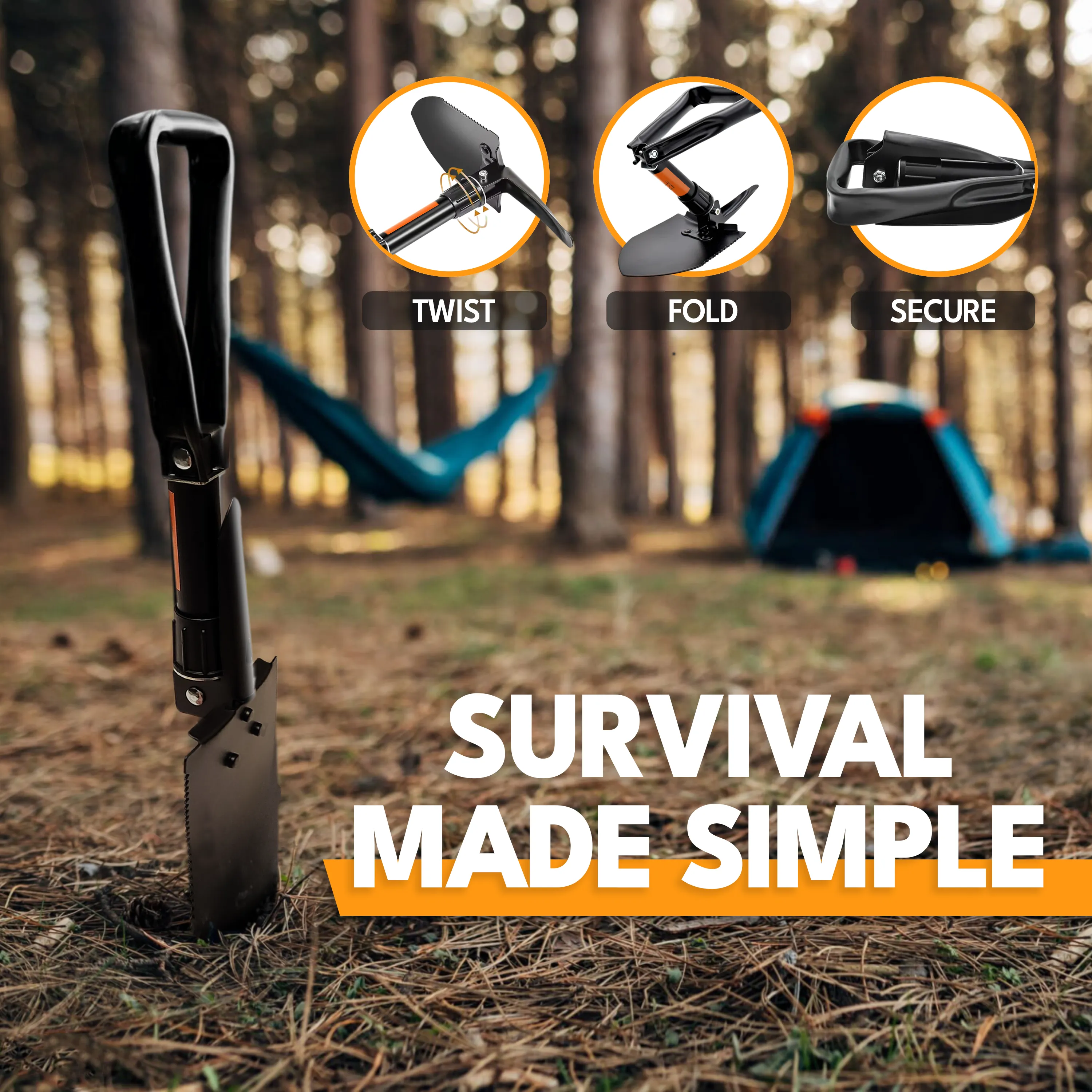 Tactical Folding Shovel