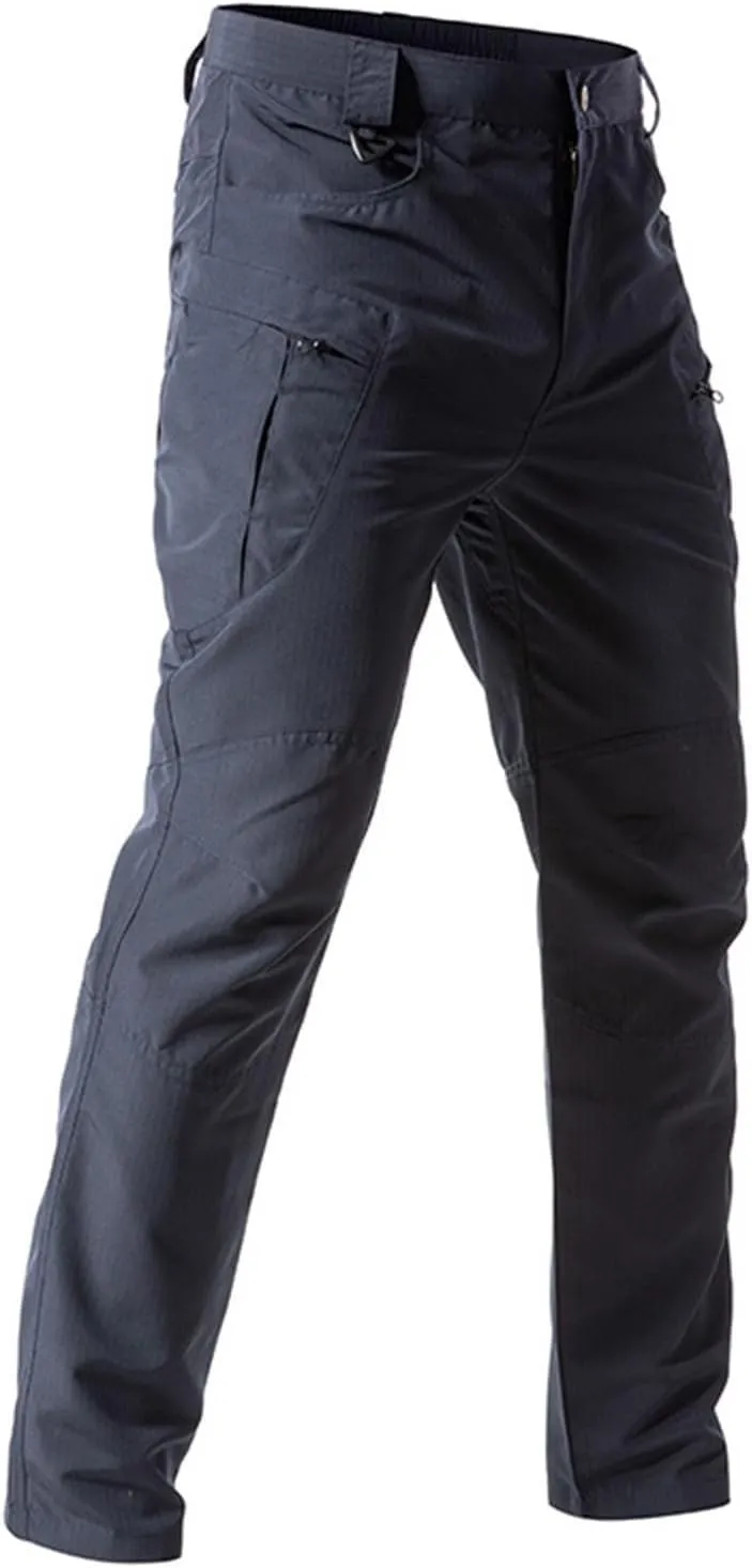 Tactical Pants for Men Waterproof Construction Cargo Pants with Pockets Ripstop Hiking Big and Tall Work Pants