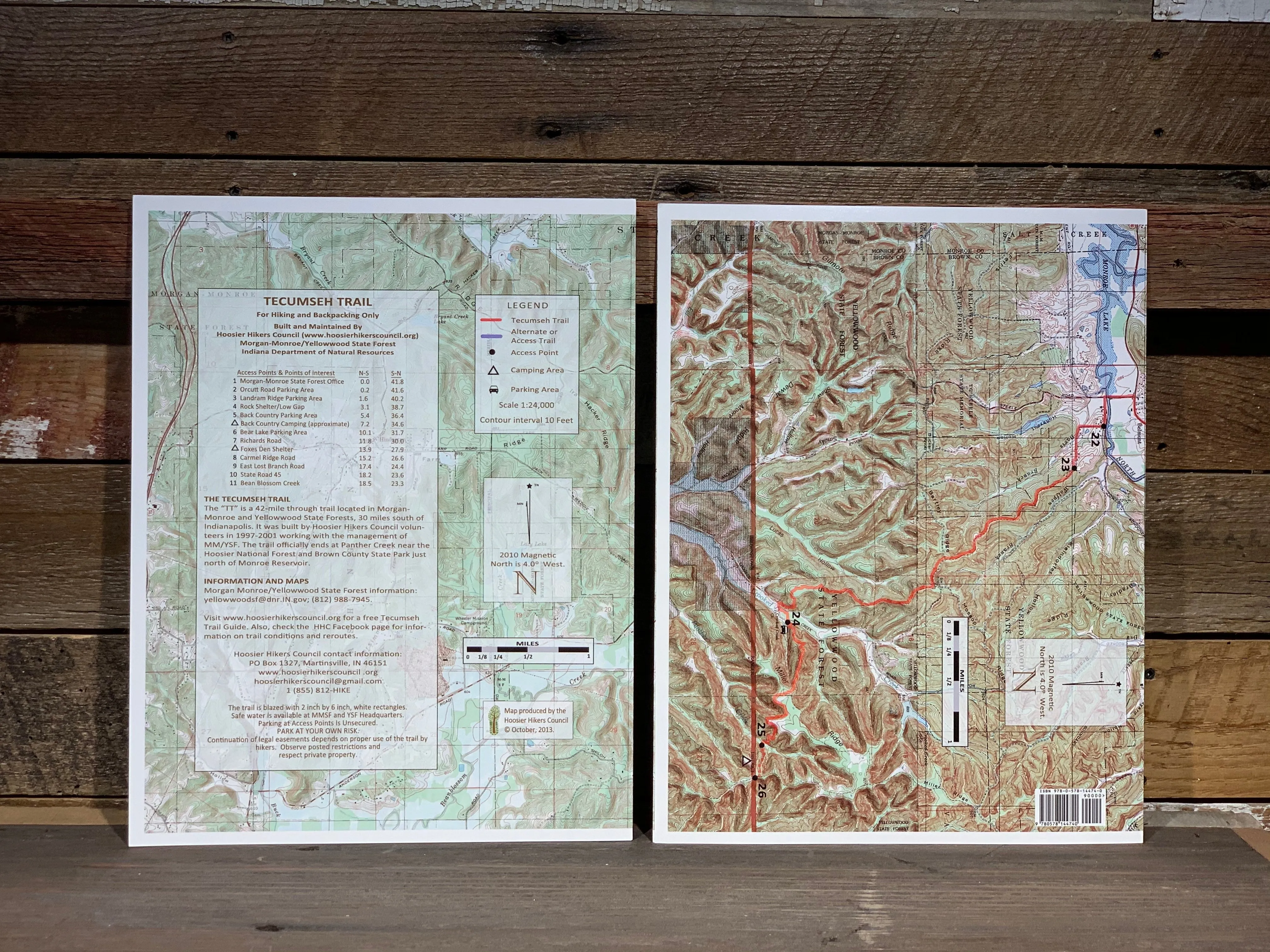 Tecumseh Trail Map