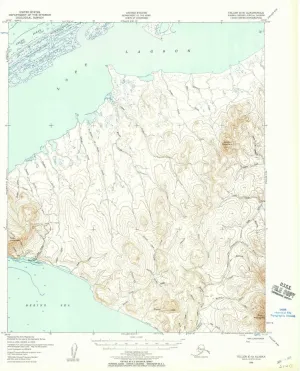 Teller C 6 AK topo map, 1:63360 Scale, 15 X 15 Minute, Historical, 1950, Updated 1957, 20.7 x 18 in