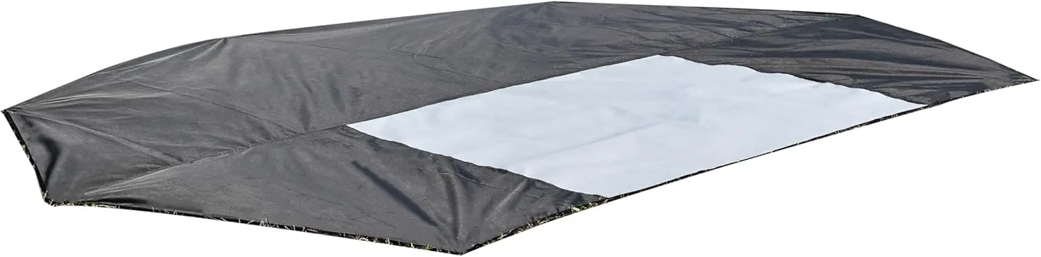 Tent Floor Fireproof Ground Sheet for Bell-Shaped Tent Series(Stove Area) Camping Hot Tent 1-2 Person for Camping Hiking Hunting Fishing Waterproof Windproof Lightweight