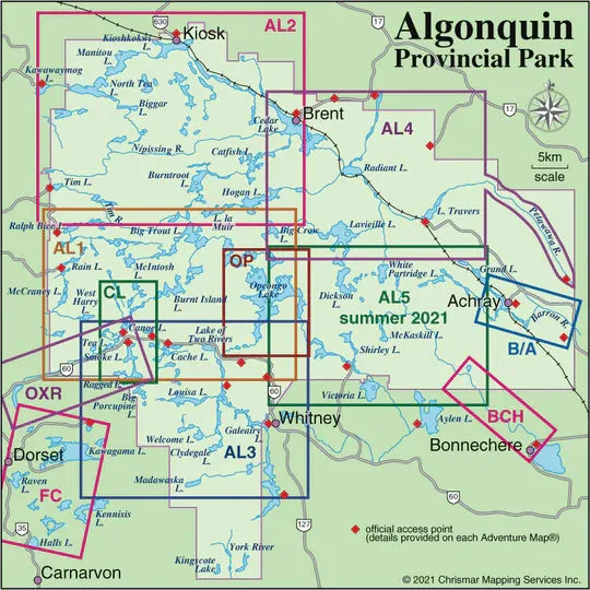 The Adventure Maps - Algonquin PP1