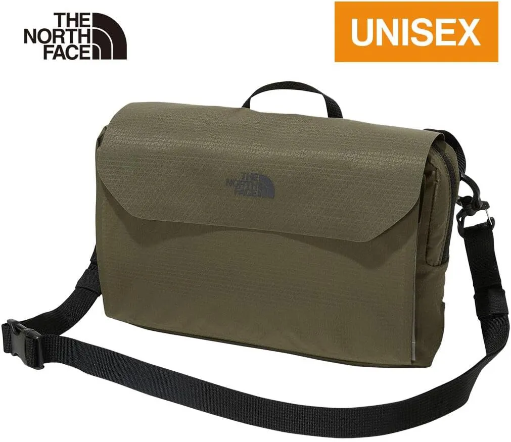 The North Face Front ACC Pocket Shoulder Bag, burnt olive green, One Size