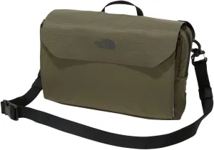 The North Face Front ACC Pocket Shoulder Bag, burnt olive green, One Size
