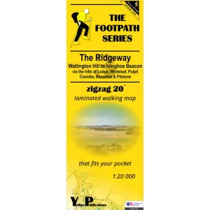 The Ridgeway Zigzag map - 3 - Watlington Hill to Ivinghoe Beacon