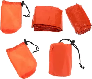 Thermal Survival Sleeping Bag Waterproof Compact Easy to Carry Emergency Bivy Sack for Camping Hiking