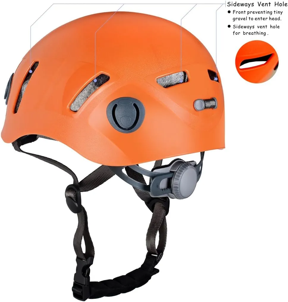 Tontron Adult Hiking Climbing Caving Work Helmet