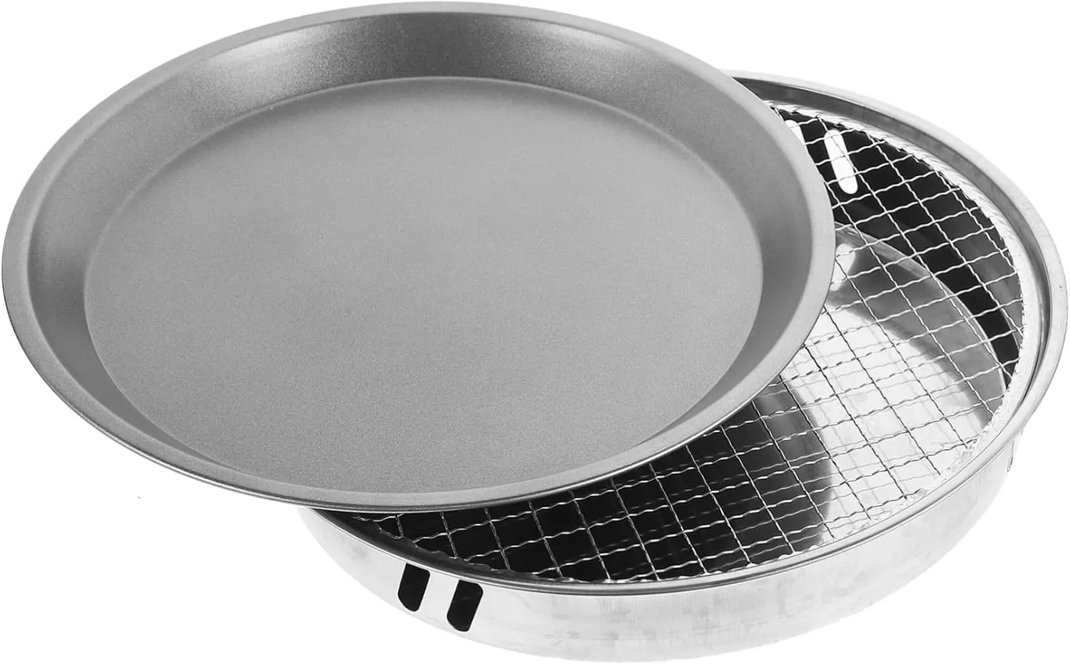 TOYANDONA 1 Set Outdoor Grill Grills Portable Stove Barbecue Racks Portable Charcoal-burning Stoves Stainless Steel Random Color