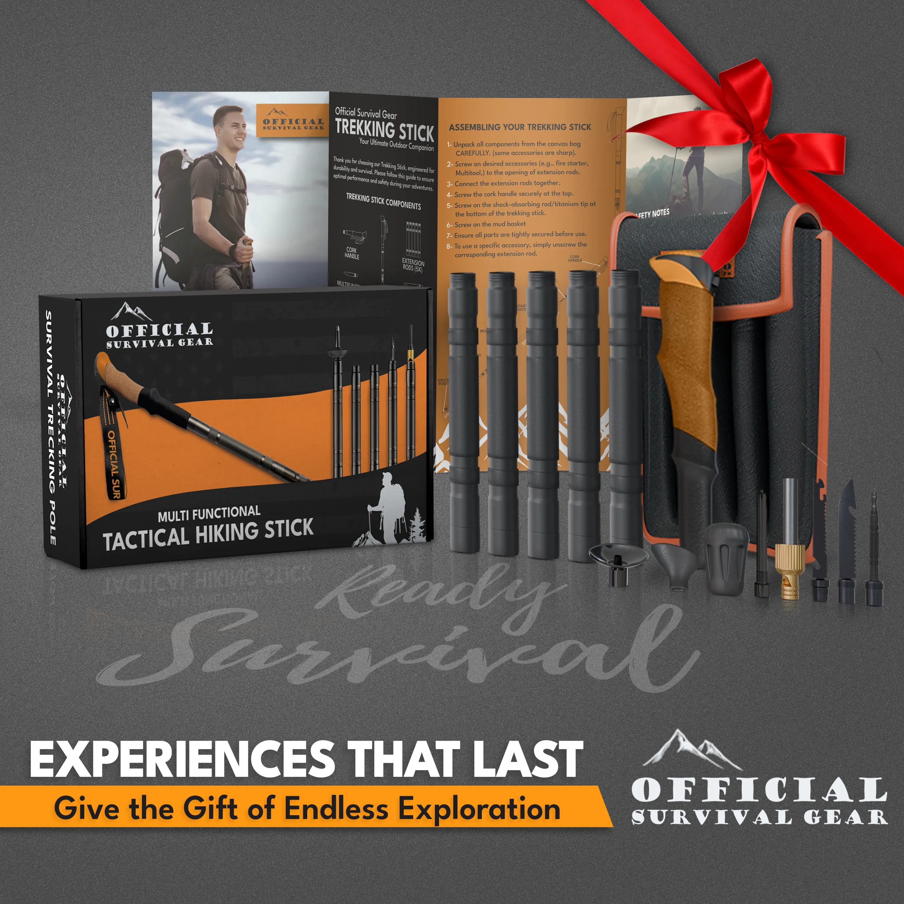 TrailGuard Stick   FREE Tactical Shovel