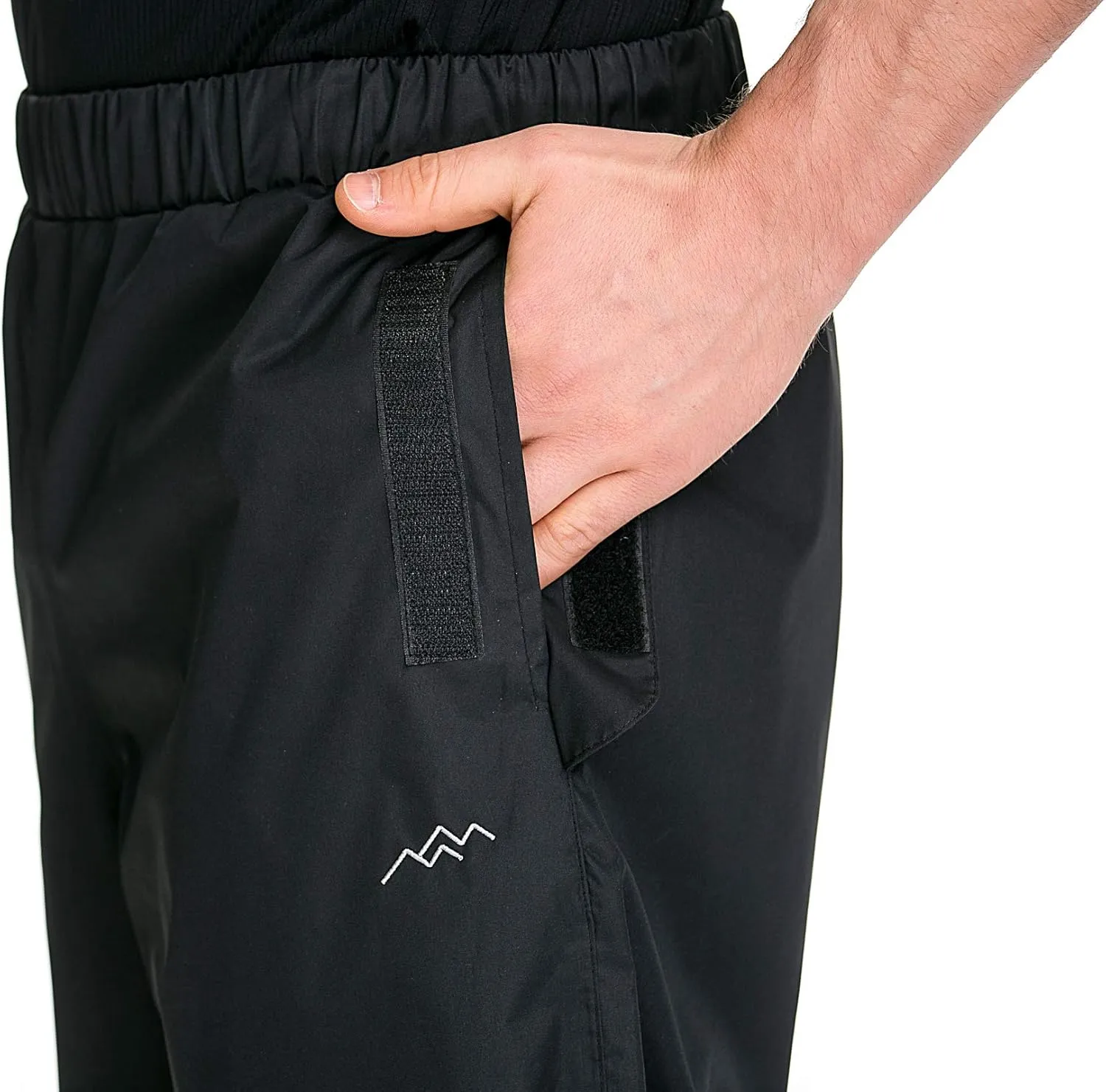 TRAILSIDE SUPPLY CO. Men's Snow Rain Pants Basic Insulated Workout Pants,Waterproof,Windproof